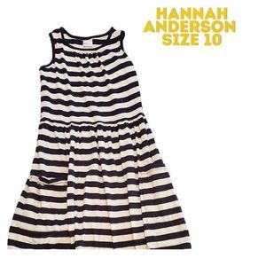 Hannah Andersson Dress Navy w/pockets Size 10